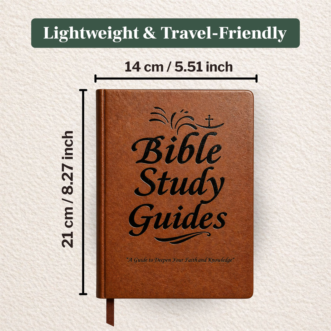 Bible study guide dimensions